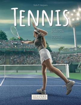 Paperback Tennis Board Game Book