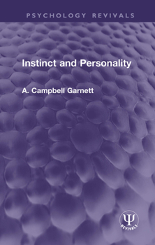 Hardcover Instinct and Personality Book