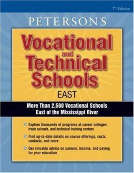 Paperback Peterson's Vocational and Technical Schools East Book