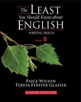 Paperback The Least You Should Know about English Writing Skills, Form B Book