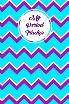 Paperback My Period Tracker: A Simple Three-Year Monthly Menstrual Cycle Journal Book