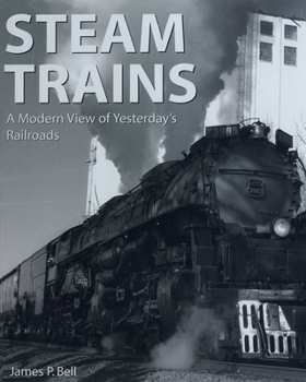 Paperback Steam Trains: A Modern View of Yesterday's Railroads Book