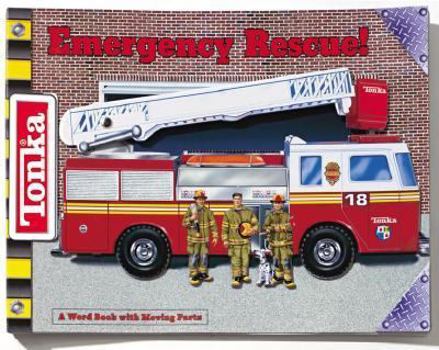 Board book Tonka Mighty Movers Emergency Rescue! [With Moving Parts on Cover] Book