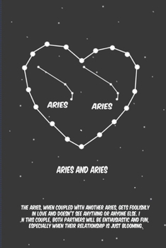 2020 The Astrology of Love for Aries with  aries: horoscope,love, relationship and compatibility: Lined Notebook / journal gift, 110 pages, 6x9 inches, matte finish cover