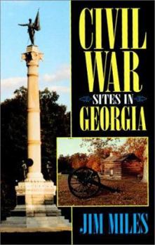 Paperback Civil War Sites in Georgia Book