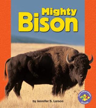 Library Binding Mighty Bison Book