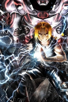 Journal: Fullmetal Alchemist Soft Glossy Cover Journal Lined Pages Book 6 x 9 Inches 110 Pages