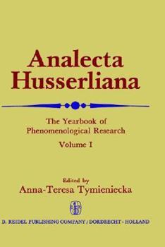 Analecta Husserliana - Book #1 of the Analecta Husserliana