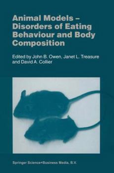 Hardcover Animal Models: Disorders of Eating Behaviour and Body Composition Book