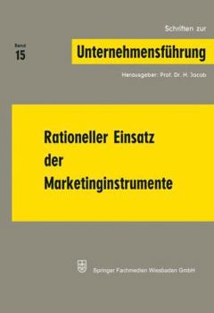 Paperback Rationeller Einsatz Der Marketinginstrumente [German] Book