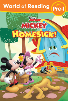 Paperback World of Reading: Mickey Mouse Funhouse: Homesick! Book