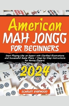 Paperback American Mah Jongg for Beginners 2024 Book