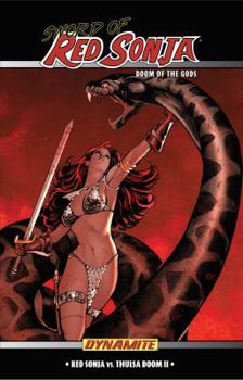 Paperback Sword of Red Sonja: Doom of the Gods Book