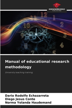 Paperback Manual of educational research methodology Book