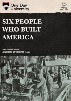 DVD Six People Who Built America Book