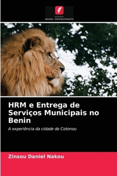 Paperback HRM e Entrega de Serviços Municipais no Benin [Portuguese] Book