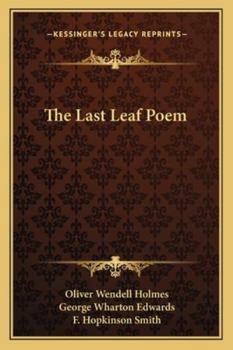 Paperback The Last Leaf Poem Book