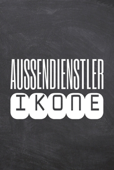 Aussendienstler Ikone: Außendienstler Punktraster Notizbuch, Notizheft oder Schreibheft | 110  Seiten A5 | Büro Equipment & Zubehör | Lustiges Geschenk zu Weihnachten oder Geburtstag (German Edition)