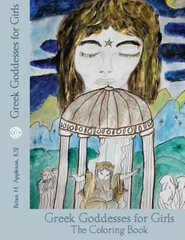 Paperback Greek Goddesses for Girls: The coloring book edition Book