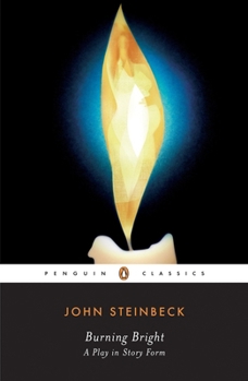 Paperback Burning Bright: A Play in Story Form Book