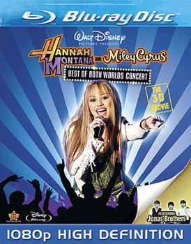 Blu-ray Hannah Montana/Miley Cyrus: Best of Both Worlds Concert Tour Book