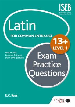 Paperback Latin for Common Entrance 13+ Exam Practice Questionslevel 1 Book