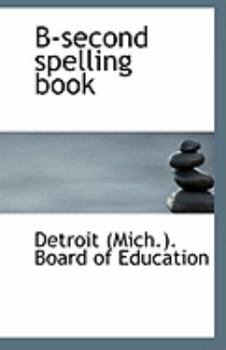 Paperback B-Second Spelling Book