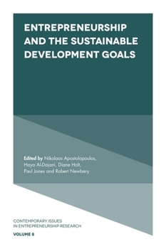 Hardcover Entrepreneurship and the Sustainable Development Goals Book