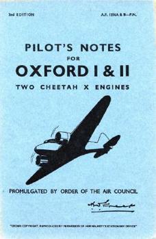 Paperback Airspeed Oxford I & II -pilot's Notes Book