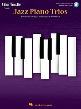 Paperback Jazz Piano Trios: Music Minus One Piano Book