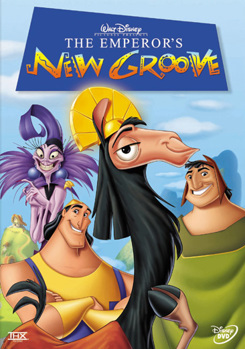 DVD The Emperor's New Groove Book