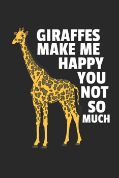 Giraffe Notizbuch: Giraffe Notizbuch für Liebhaber / Notizheft / Notizblock A5 (6x9in) Dotted Notebook / Punkteraster / 120 gepunktete Seiten (German Edition)