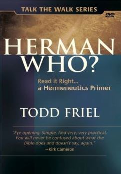 DVD Herman Who: Read It Right... a Hermeneutics Primer Book