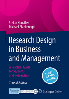 Hardcover Research Design in Business and Management: A Practical Guide for Students and Researchers Book