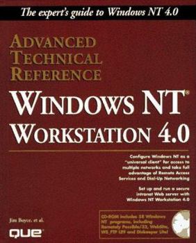Hardcover Windows NT 4.0 Workstation Advanced Technical Reference, with CD-ROM Book