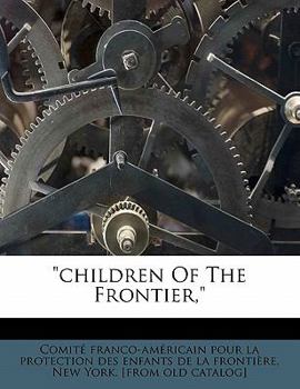 Paperback Children of the Frontier, Book