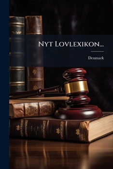 Paperback Nyt Lovlexikon... [Danish] Book