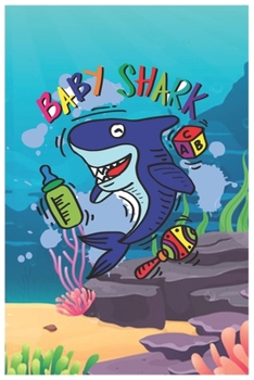 Paperback Baby Shark: Coloring Book: Great Gift for Boys & Girls Book