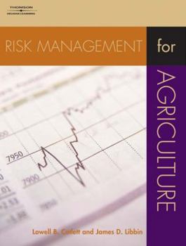 Hardcover Risk Management for Agriculture: A Guide to Futures, Options, and Swaps Book