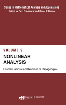Hardcover Nonlinear Analysis Book