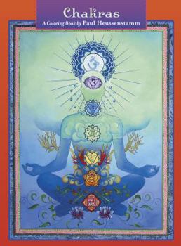 Hardcover Chakras: A Coloring Book by Paul Heussenstamm Book