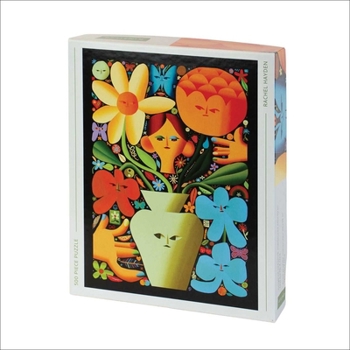 Hardcover Self Portrait as a Florist: 500 Piece Puzzle Book