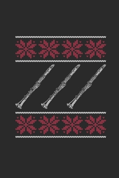 Christmas Clarinet: Dotted Bullet Notebook (6" x 9" - 120 pages) ~ Christmas Themed Notebook for Daily Journal, Diary, and Gift