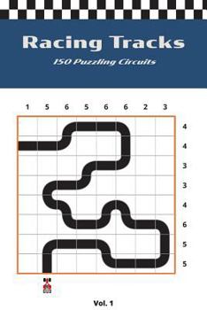 Paperback Racing Tracks: 150 Puzzling Circuits Book