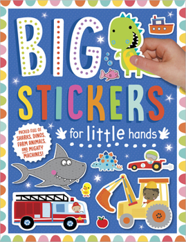 Paperback Big Stickers for Little Hands My Amazing and Awesome Book