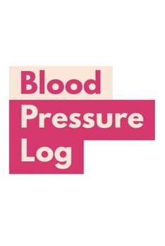 Paperback Blood Pressure Log: Tracker Book