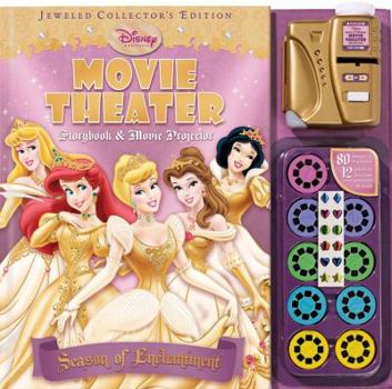 Hardcover Season of Enchantment Movie Theater Storybook [With StickersWith Movie Projector & 80 Images to Project] Book
