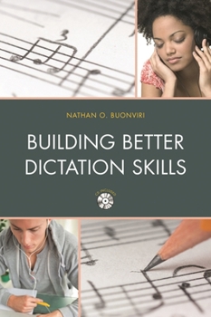 Paperback Building Better Dictation Skills [With CD (Audio)] Book