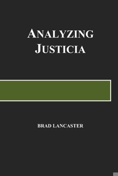 Paperback Analyzing Justicia: A Frolic in Psychiatry of Law Book