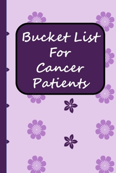 Paperback Bucket List For Cancer Patients Book